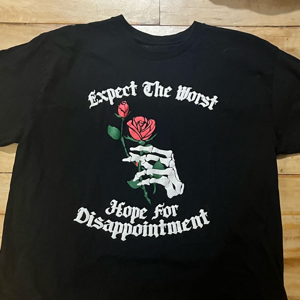 Spencer’s ‘Expect The Worst Hope For Disappointment’ Tee